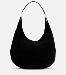 Florence Large suede shoulder bag