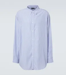 Flowing pinstripe oversized shirt Flowing pinstripe oversized shirt