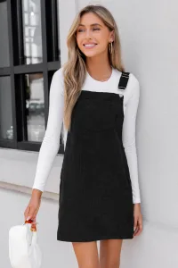 For the Journey Black Mini Dress - L For the Journey Black Mini Dress - L