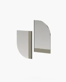 FORTH Mirror Aged Oak Veneer Matte