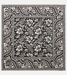 Foulard en soie à fleurs Foulard en soie à fleurs