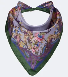Foulard en soie à imprimé Foulard en soie à imprimé