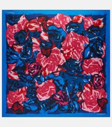 Foulard en soie à imprimé Foulard en soie à imprimé