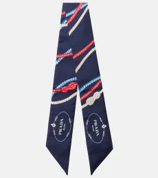 Foulard en soie imprimé Foulard en soie imprimé
