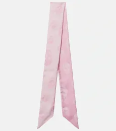 Foulard Skull en sergé de soie Foulard Skull en sergé de soie