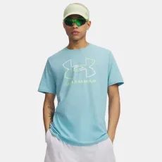 Foundation Men's Short Sleeve Blue Haze Lumos Lime White Foundation Men's Short Sleeve Blue Haze Lumos Lime White