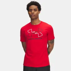 Foundation Men's Short Sleeve Red White Black Foundation Men's Short Sleeve Red White Black