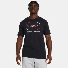 Foundation Mens Short Sleeve Black / Red / White Foundation Mens Short Sleeve Black / Red / White