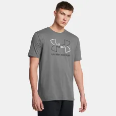 Foundation Mens Short Sleeve Castlerock / White / Black Gray Foundation Mens Short Sleeve Castlerock / White / Black Gray