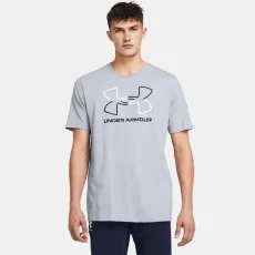Foundation Mens Short Sleeve Mod Gray Medium Heather / White / Black Foundation Mens Short Sleeve Mod Gray Medium Heather / White / Black