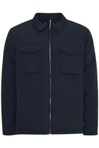 FQJacob Men's Quilted Jacket Lightly Padded Shirt Collar Regular Fit, Salute (194011), L FQJacob Men's Quilted Jacket Lightly Padded Shirt Collar Regular Fit, Salute (194011), L