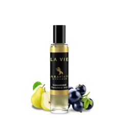 FR182 LA VIE Roll-on Perfume Oil | Concentrated Fragrance Body Oil | Long Lasting Oil Based Perfume for Women | Travel Size Bottle Alcohol-Free (15ml) FR182 LA VIE Roll-on Perfume Oil | Concentrated Fragrance Body Oil | Long Lasting Oil Based Perfume for Women | Travel Size Bottle Alcohol-Free (15ml)