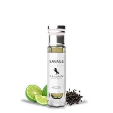 FR265 SAVAGE Roll-on Perfume Oil | Concentrated Fragrance Body Oil | Long Lasting Oil Based Perfume for Men | Travel Size Bottle Alcohol-Free (6ml) FR265 SAVAGE Roll-on Perfume Oil | Concentrated Fragrance Body Oil | Long Lasting Oil Based Perfume for Men | Travel Size Bottle Alcohol-Free (6ml)