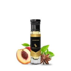 FR75 CHAMPAGNE Roll-on Perfume Oil | Concentrated Fragrance Body Oil | Long Lasting Oil Based Perfume for Women | Travel Size Alcohol-Free Soft Perfume Oil Bottle (6ml) FR75 CHAMPAGNE Roll-on Perfume Oil | Concentrated Fragrance Body Oil | Long Lasting Oil Based Perfume for Women | Travel Size Alcohol-Free Soft Perfume Oil Bottle (6ml)