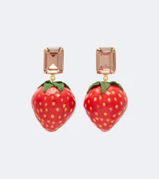 Fragola drop earrings