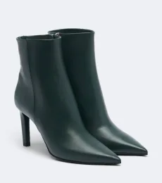 Frankie leather ankle boots