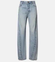 Frayed tapered jeans Frayed tapered jeans