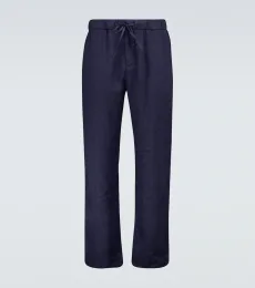 Frescobol Carioca Linen and cotton chinos Frescobol Carioca Linen and cotton chinos