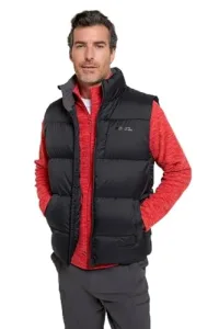 Frost Extreme Mens Down Gilet - Warm, Water-resistant Parka with Rip Stop Fabric & Downproof lining - For Autumn, Winter, Outdoors, Travelling, Hiking Jet Black XS Frost Extreme Mens Down Gilet - Warm, Water-resistant Parka with Rip Stop Fabric & Downproof lining - For Autumn, Winter, Outdoors, Travelling, Hiking Jet Black XS