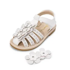 Fun Mix Fantasy Girls DIY Interchangeable Flower Butterfly Sandals Fun Mix Fantasy Girls DIY Interchangeable Flower Butterfly Sandals