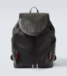 Funky embellished leather backpack Funky embellished leather backpack
