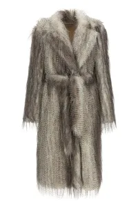 Fur coat - Gray