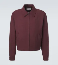 Gabardine blouson jacket Gabardine blouson jacket