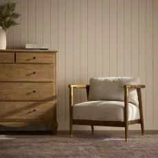 Gabriel Accent Chair, Natural
