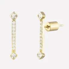 Gabrielle Petite Earrings - 18k Gold Plated Gabrielle Petite Earrings - 18k Gold Plated