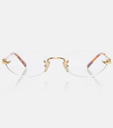 Gafas ovaladas con logo Gafas ovaladas con logo