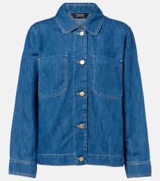 Galante cotton and linen denim jacket Galante cotton and linen denim jacket