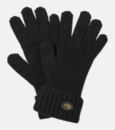 Gants Double G en laine et cachemire Gants Double G en laine et cachemire