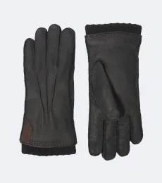 Gants en cuir et cachemire Gants en cuir et cachemire