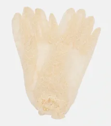 Gants VLogo en dentelle Gants VLogo en dentelle
