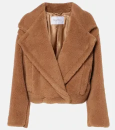 Gardone camel hair and silk teddy coat Gardone camel hair and silk teddy coat