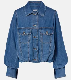 Gathered denim jacket Gathered denim jacket