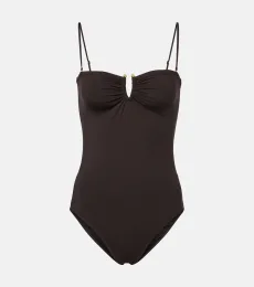 Gathered swimsuit Gathered swimsuit