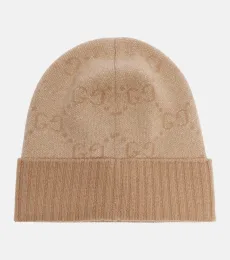 GG cashmere-blend lame beanie