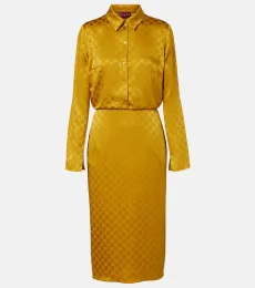 GG jacquard shirt dress GG jacquard shirt dress