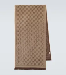 GG wool jacquard scarf GG wool jacquard scarf
