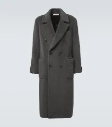 Gianni alpaca and wool coat Gianni alpaca and wool coat