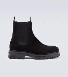 Gianvito Rossi Chester suede ankle boots
