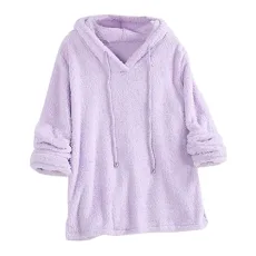 Gifts for Women Hoodies for Women Aesthetic, Long Sleeve Full Zip Hooded Plus Size Oversized Blanket Hoodie Sweater Cardigan with Drawing Gift Sets for Women Sale