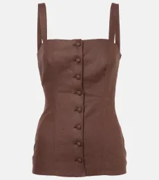 Gilet Corbiere en lin