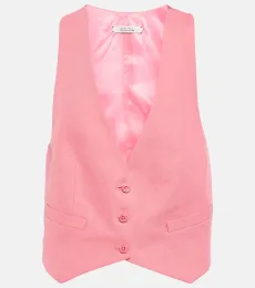 Gilet de costume Colorful Lightness en coton et lin