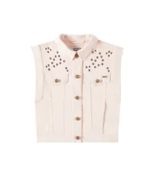 Gilet en coton à ornements Gilet en coton à ornements