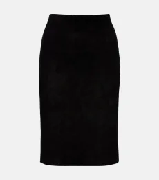Gin suede midi skirt Gin suede midi skirt