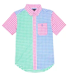 Gingham cotton shirt