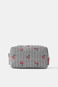 Gingham Fruit Toiletry Bag Gingham Fruit Toiletry Bag