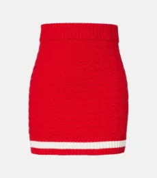 Glacier wool miniskirt Glacier wool miniskirt